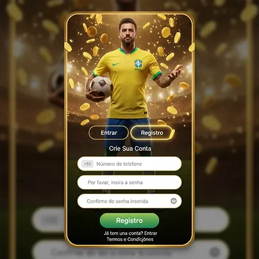 Tela do app 66gg seguro em celular com apostas