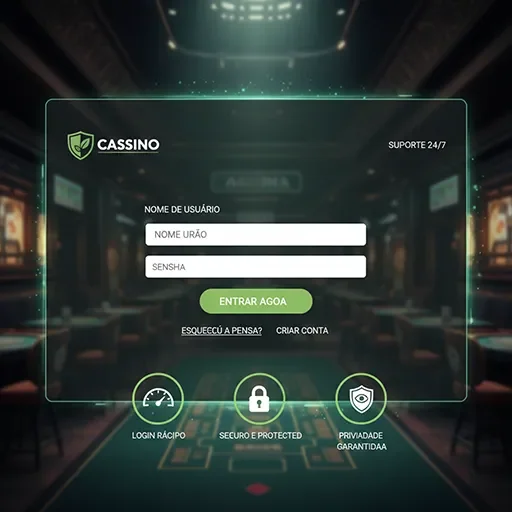 Tela mobile do login 66gg com navegação simples