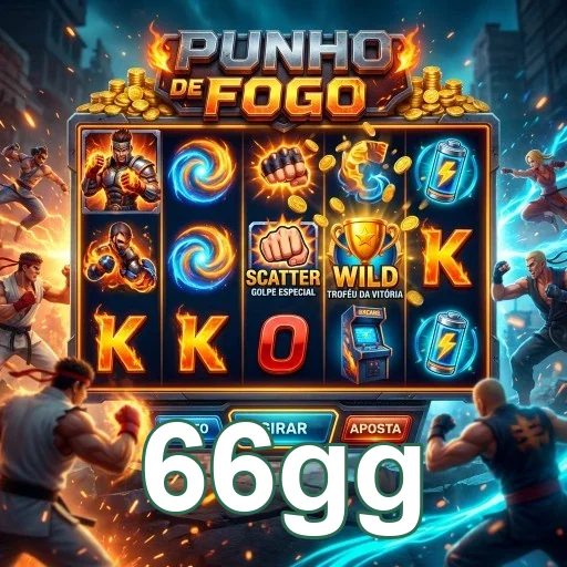 Imagem de jogo de slot 'Punho de Fogo' do 66gg.