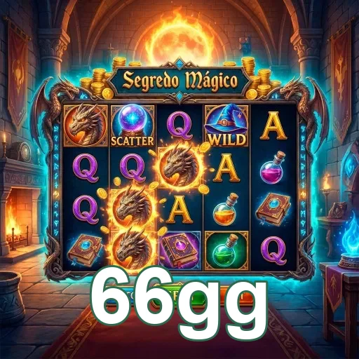 Tela do jogo Segredo Mágico no aplicativo 66gg.