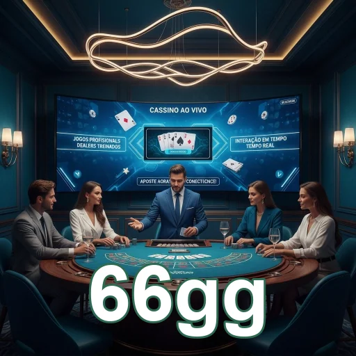 Jogadores em cassino ao vivo na plataforma 66gg.